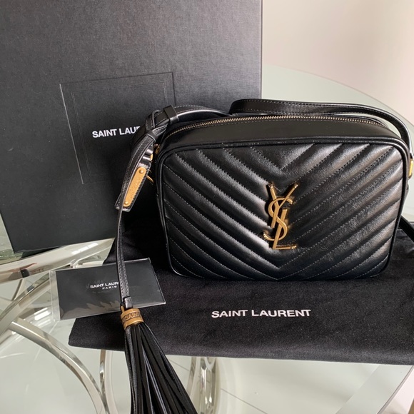 Saint Laurent Handbags - Saint Laurent YSL  Lou Bag in Quilted Leather